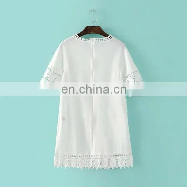 Nature Buddies Women Tunic in White photo-2