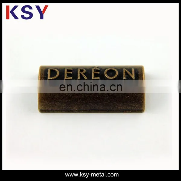 Custom High Quality Garment Metal Labels photo-3
