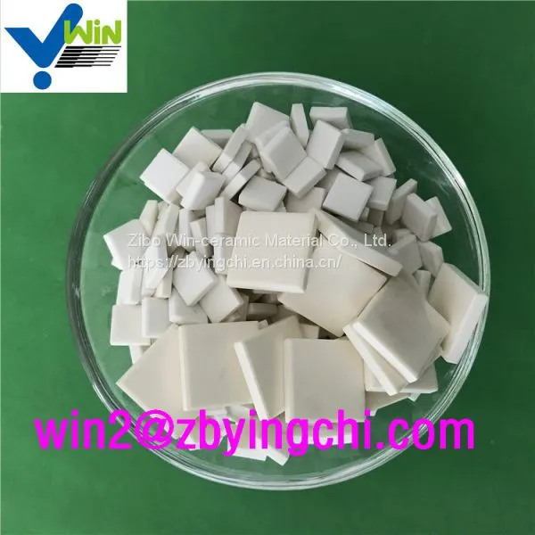 Platinum Catalyst White Alumina Mosaic Tile Wear Resistant Material photo-5