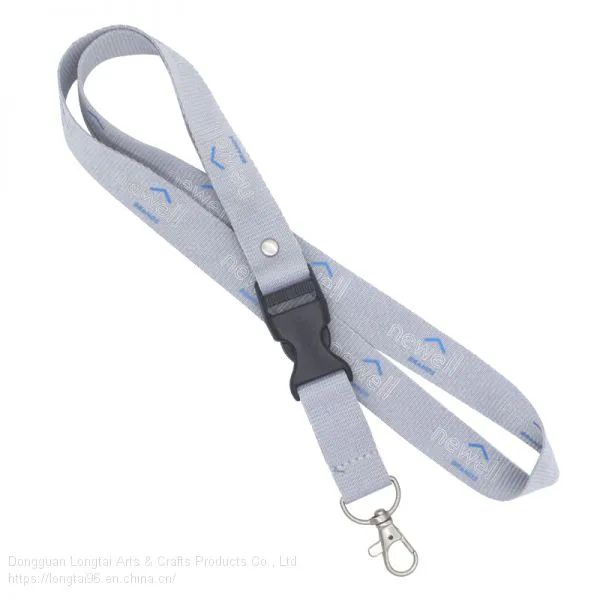 Ribbon Lanyard Factory Polyester Hollow Cotton Rope Exhibition Badges Lanyard Customizable Logo