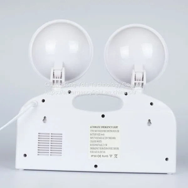 Waterproof Portable Rechargeable LED Emergency Twin Spot Lamps photo-2