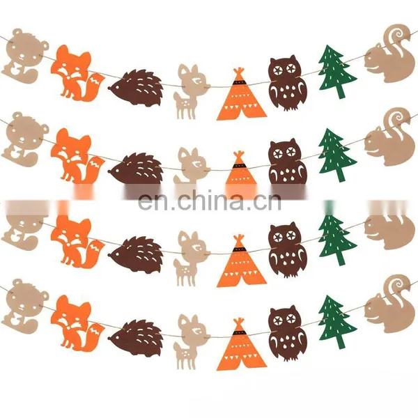 Customized Festival Ornaments--felt Halloween Banner photo-2