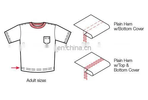 T-shirt Shirts Bottom Hemming Industrial Sewing Machine for Polo photo-5