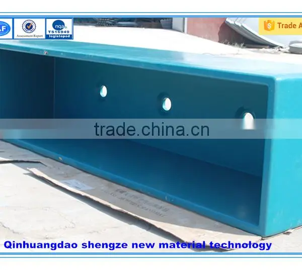 FRP Fish Farm Tank, Gel Coating Surface Treatment, Fish Farming Application Tank