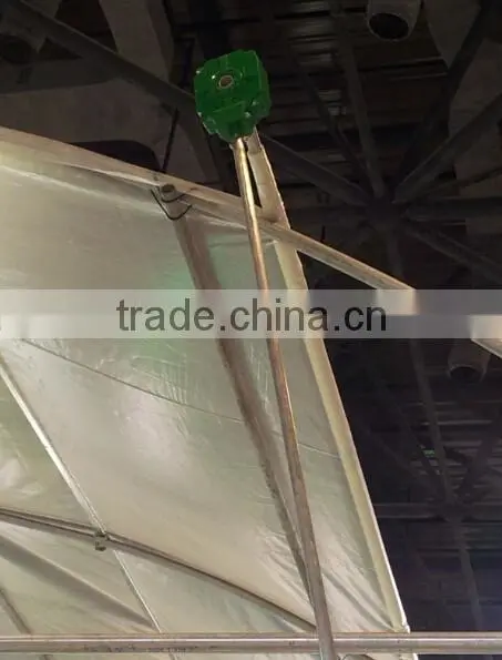 Manual Greenhouse Plastic Film Rolling up Winch Unit photo-3