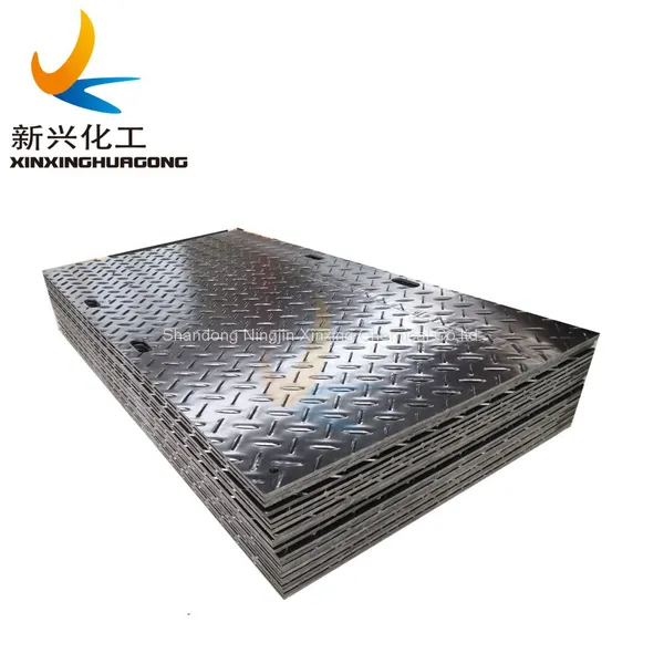 UV Resistant Heavy Duty Plastic Ground Protection Road Mats photo-2