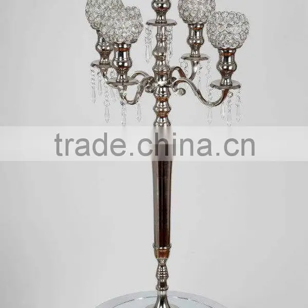 Chrome Plated Candelabra for Weddings And Parties photo-5