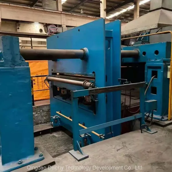 Used Rubber Conveyor Belt Production Line photo-3