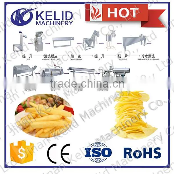 2016 New Condition Automatic Fresh Potato Chips Making Machine photo-3