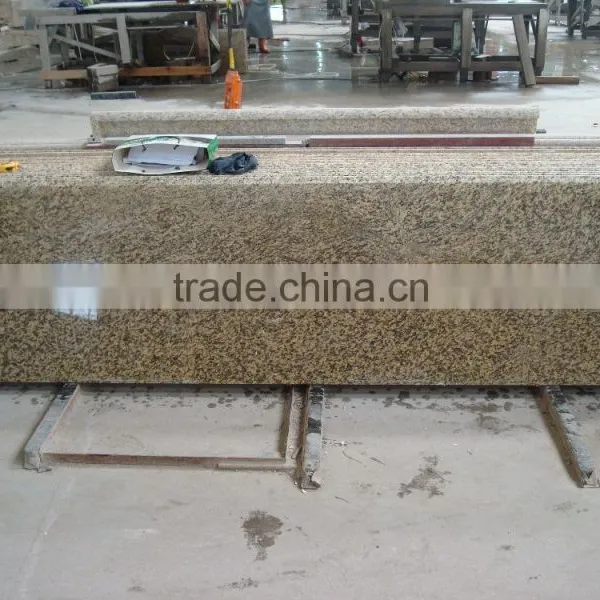 Granite Kitchen Countertop, Granite Top, Giallo Fiorito Granite Countertop photo-2