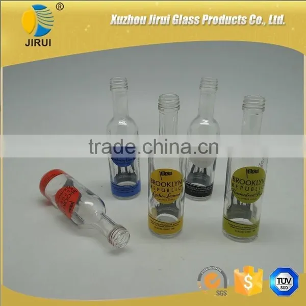 50ml Clear Mini Glass Wine Bottles photo-2
