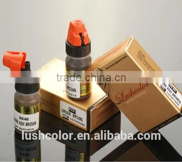 High Quality Lushcolor Permanent Makeup Pigment Tattoo Ink photo-4