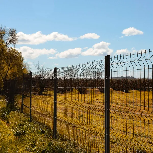 3D Fence Panel Rejas Cercas Welded Mesh Fencing Curvy Mesh Curved V-Mesh FEnce Euro Fence Euromesh Europanel photo-3