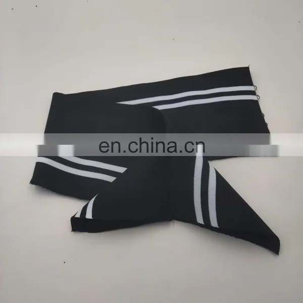 New Fashion High Quality Polyester Spandex Flat Rib Knit Fabric Ribbed Knit Garment Accessories Cuff Rib photo-3