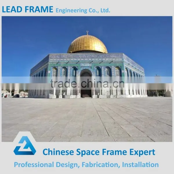 Coloured Decorative Anti Rust Steel Structure Mosque Dome photo-3