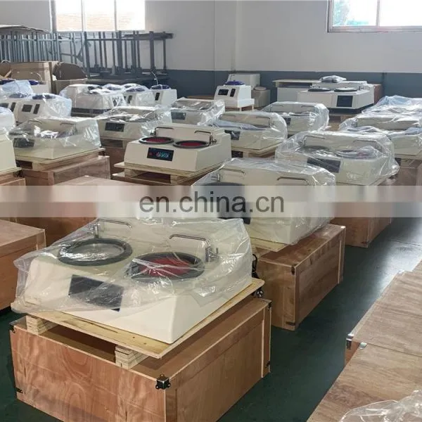 HST MP-2T Touch Screen Double Discs Metallographic Grinding Polishing Machine photo-3