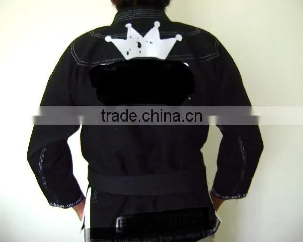 Customized BJJ Gis With Contrast Stitching, Drawstring, Loops, Side Vents (Red, White, Blue, Black, Navy Blue,Pink) photo-3
