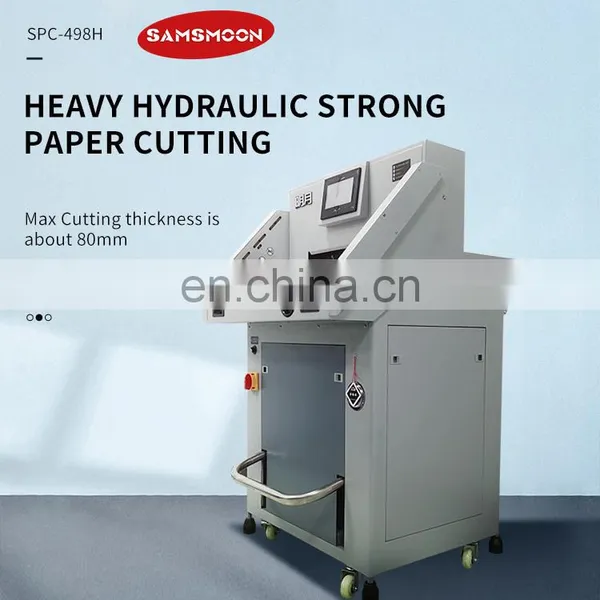 SRL-49E Width Heavy Duty Hydraulic Roll Laminator for 490 mm Paper Laminating Machine photo-3