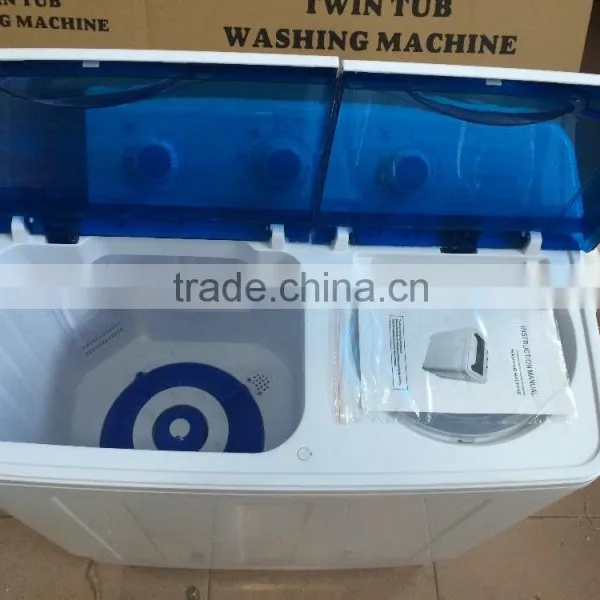 Domestic Home Use Top Loading Double Tub Laundry Washing Machine photo-2