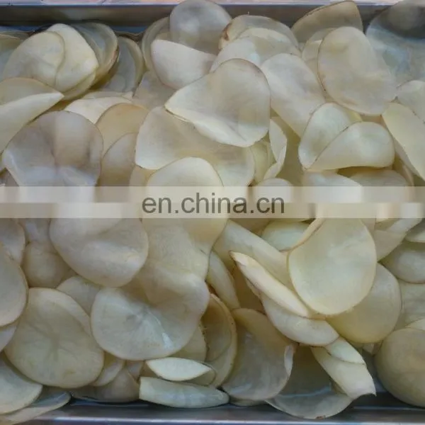 Shanghai Factory Commercial Industrial High Speed Even Thin Potato Chips Slicing Cutting Machine Potato Slice Slicer Equipment photo-2