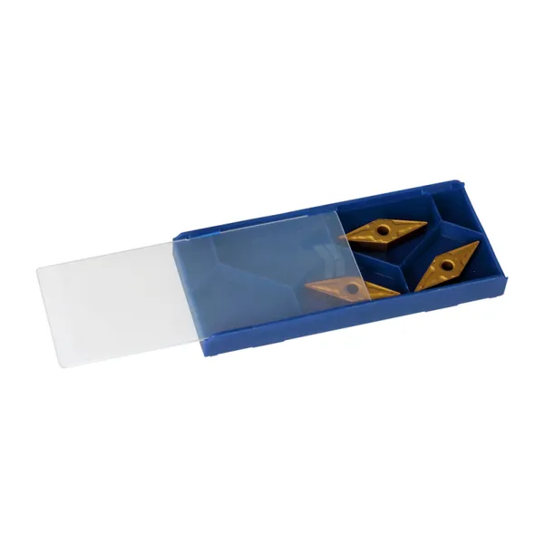 Carbide Insert Plastic Grid Box Tube Packaging With Plastic Lids photo-4