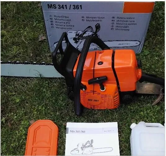 ms (361) 59cc 2-Stroke Gasoline Chainsaw Wood Cutting Machine Forest Use High Proficiency Handheld Cordless Chain Saw for Home Courtyard Tree Pruning photo-4