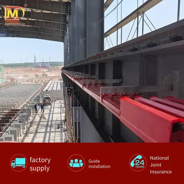 Safe Sliding Contact Line for Multi-functional Overhead Crane in Electrolysis Workshop, 6101 Aluminum, Installation Provided photo-3