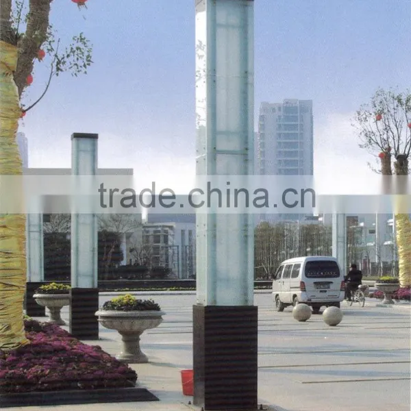 Square column landscape light garden lamps