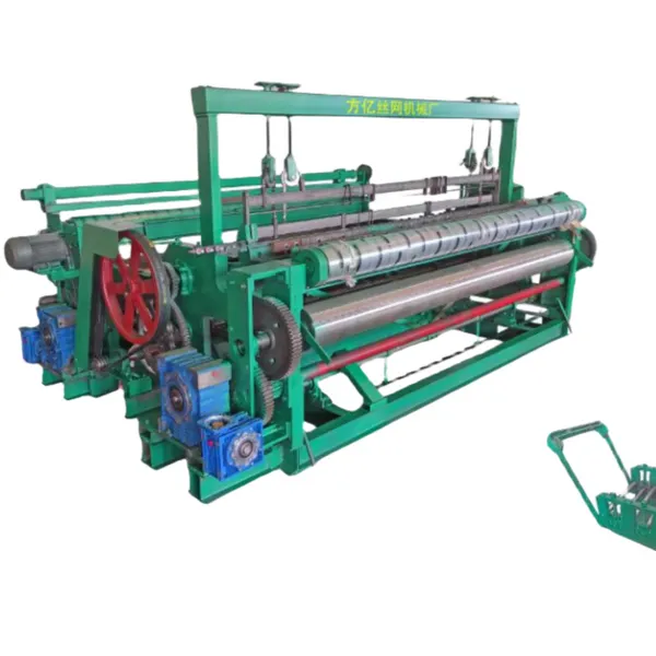 Automatic Gabion Basket Wire Mesh Manufacturing Machine
