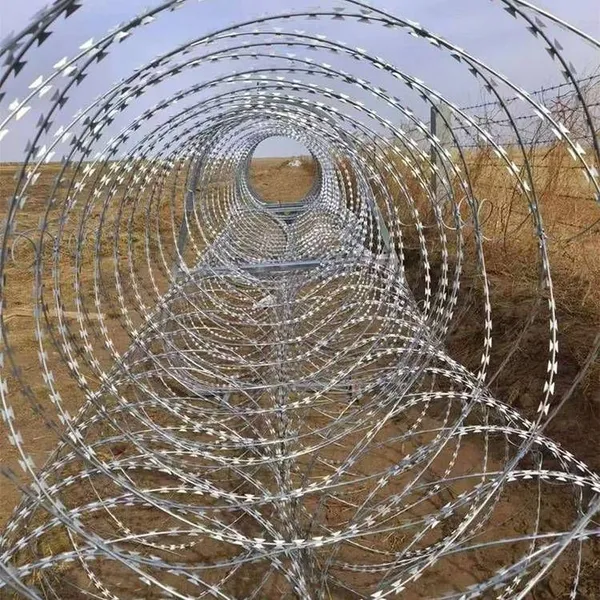 High Security Hot Dipped Galvanized Concertina Razor Barbed Wire photo-3