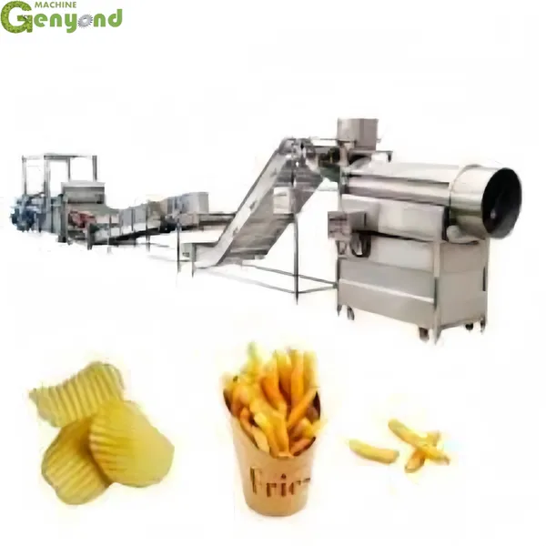 Stackable Potato Chips Production Line Pringles Chips Making Machine