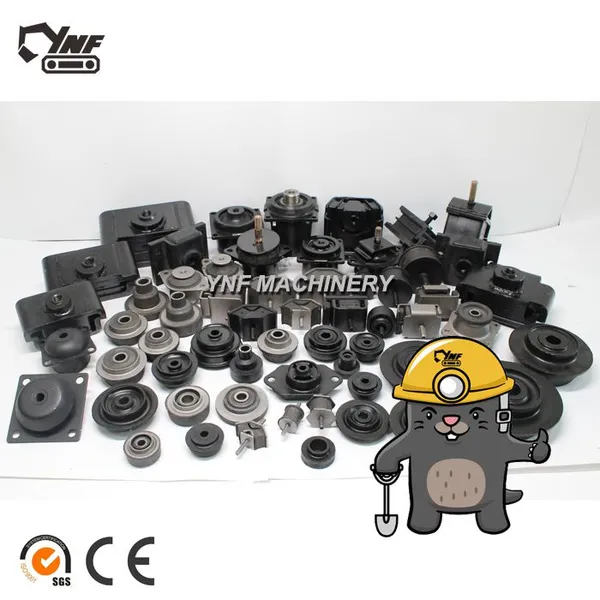 1-09337017-0 1093370170 4BG1T 4BG1-TRG 4BG1 ENGINE RUBBER MTG ZX160 ZX180 Excavator Parts 109337-0170 photo-6