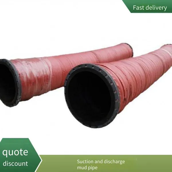 Gas Drainage Rubber Hose, Large-diameter Rubber Hose Specially for Ships, Mud Water Delivery Pipe, Steel Wire Skeleton Mine Hydraulic Pipe photo-2