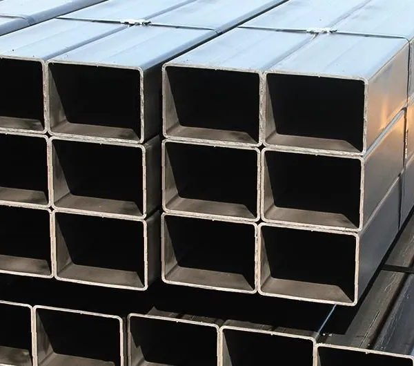 Q235 Carbon Steel Square Tube Hot Rolled Rectangular ERW Metal Black 80 X 80 Bending and Cutting Services photo-5