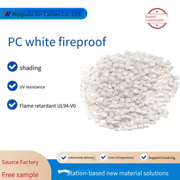 pc Flame-retardant, Anti-static, Fireproof v0 Natural Color, Color-mixable, High Impact-resistant, Explosion-proof, Permanently Anti-static, Flame-retardant pc Granules photo-3