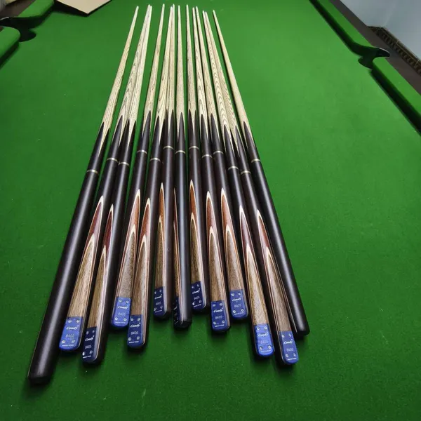Aomi Small-tip Split Snooker and Eight-ball Cue, Chinese Ash Wood Billiard Cue photo-2
