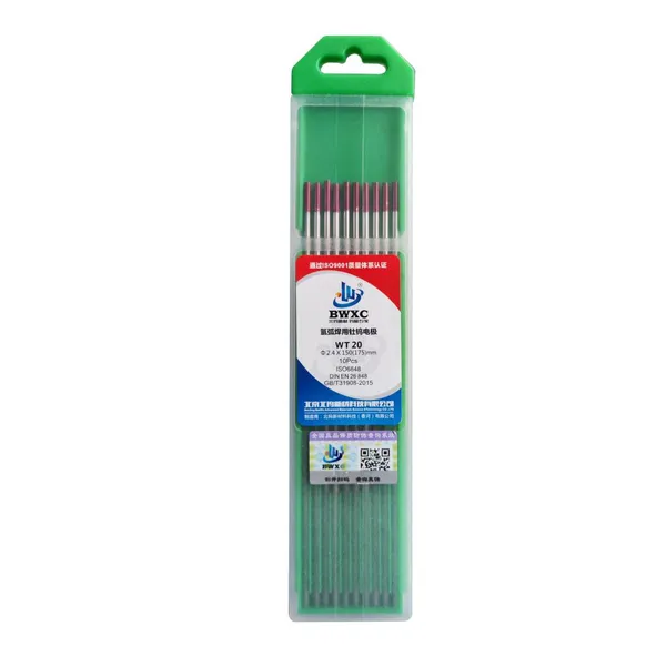 WP Pure Tungsten Electrode Green Tip 99.95% W for AC TIG Aluminum Welding 150/175mm