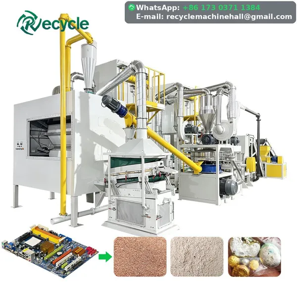 Integrated E-Waste PCB Recycling and Separation Plant