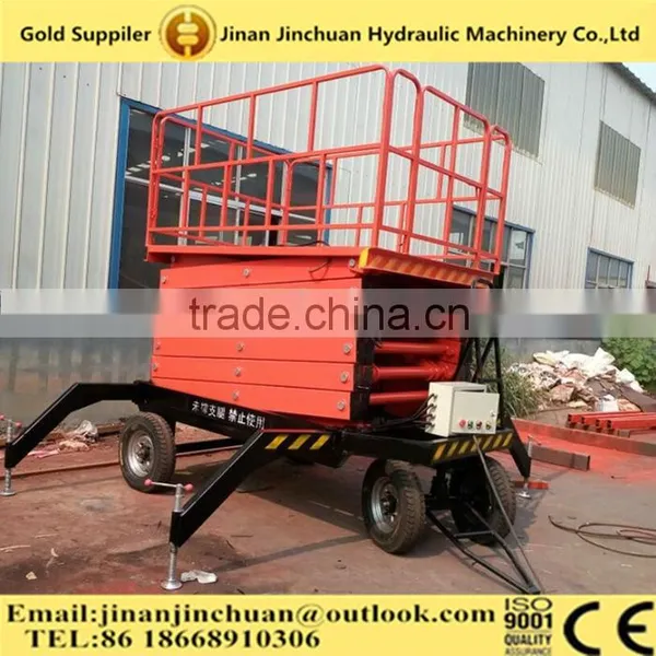 Movable Scissor Lift Platform/mobile Hydraulic Lift Table/scissor Hydraulic Lift Platform QYCY0.3-9 photo-2