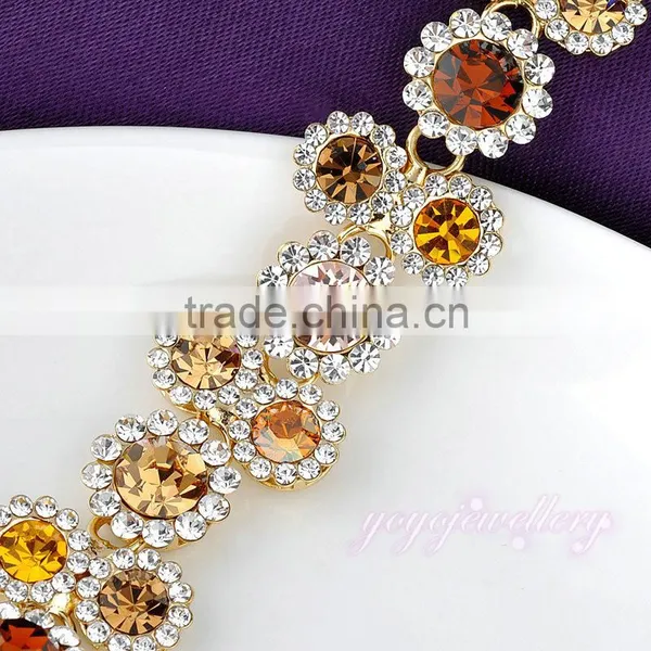 Luxury Saudi Fake Gold Bracelet Jewelry photo-4