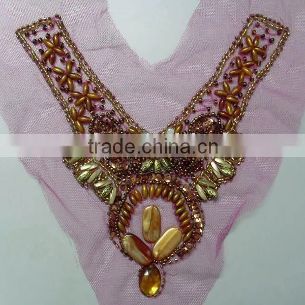 beads and flake patch