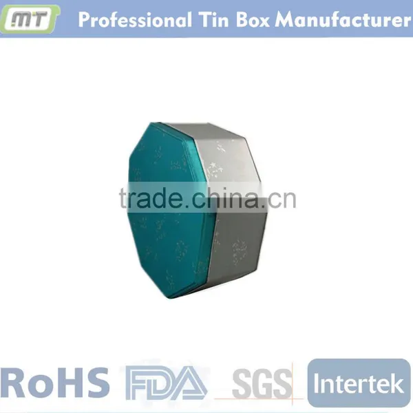 Octagonal Metal Tin Box for Cookies Package photo-4
