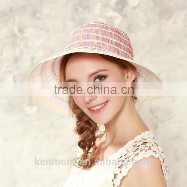 Ladies Fashion Handmade Elegant High Quality Straw Hat Material photo-2