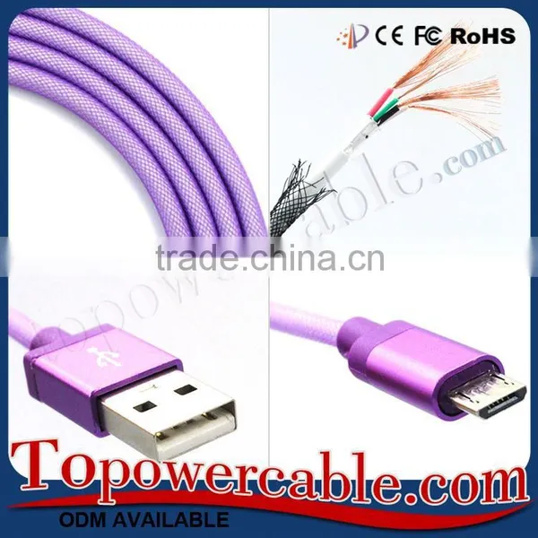 Factory Supply 2016 New Premium Micro-USB To USB Data Transfer Cables Leads photo-4