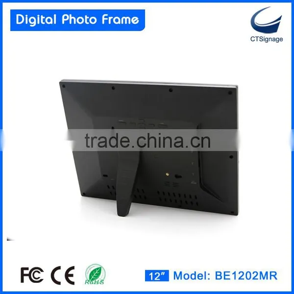 12 Inch Acrylic Digital Photo Frame Option BE1202MR for OEM ODM Mass Production photo-6
