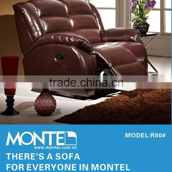 Two Seats Double Seat Reclining Chair Reclining 3 Seat Sofa photo-2