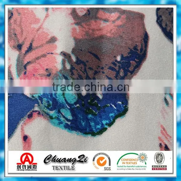 95%C 5%SP Textile Factory Wholesale Spandex Cotton Printed Digital Fabric Quality Choice photo-5