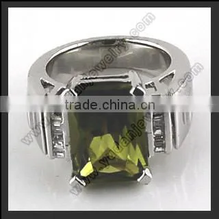 925 Silver Ring With Purple Stone