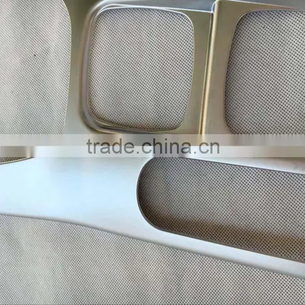 ABS Chrome Car Styling Water Glass Box Sticker Trim Interior Decoration Cover For Suzuki Vitara 2015 photo-2