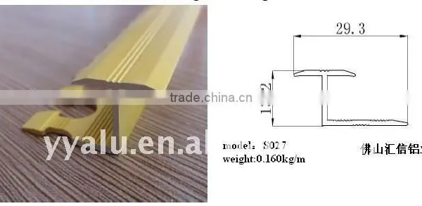 Stair Nose Trim Profile, Aluminum Flooring Profile, Aluminum Tile Trim